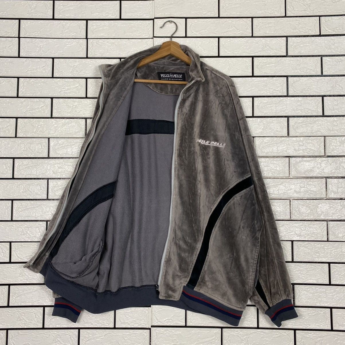 Marc Buchanan 🔥VINTAGE BOMBER JACKET ZIPPER MARC BUCHANAN PELLE PELLE Size US XL / EU 56 / 4 - 11 Thumbnail