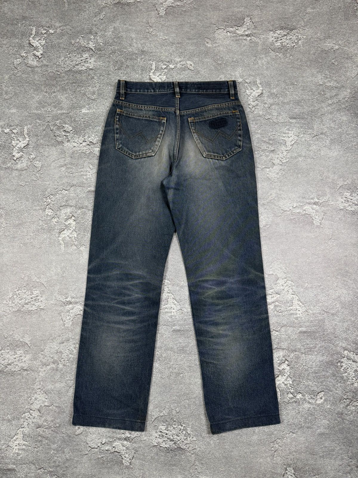 If Six Was Nine 2000s Wrangler Y2K Flare Bootcut Washed Jeans Size 30 Size US 30 / EU 46 - 8 Thumbnail