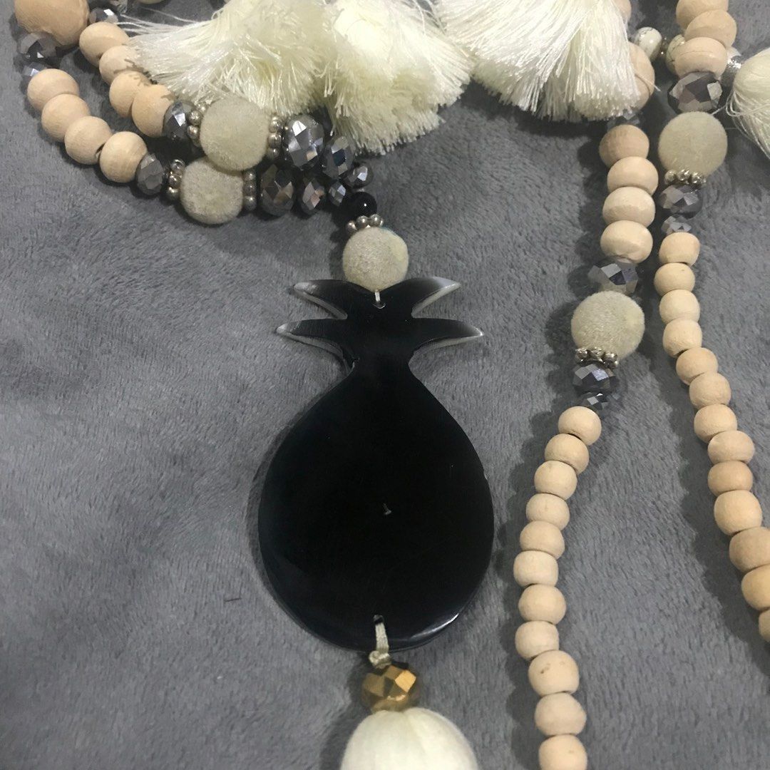 Japanese Brand Y2K Ethnic Pineapple Shell Necklace Size ONE SIZE - 4 Thumbnail