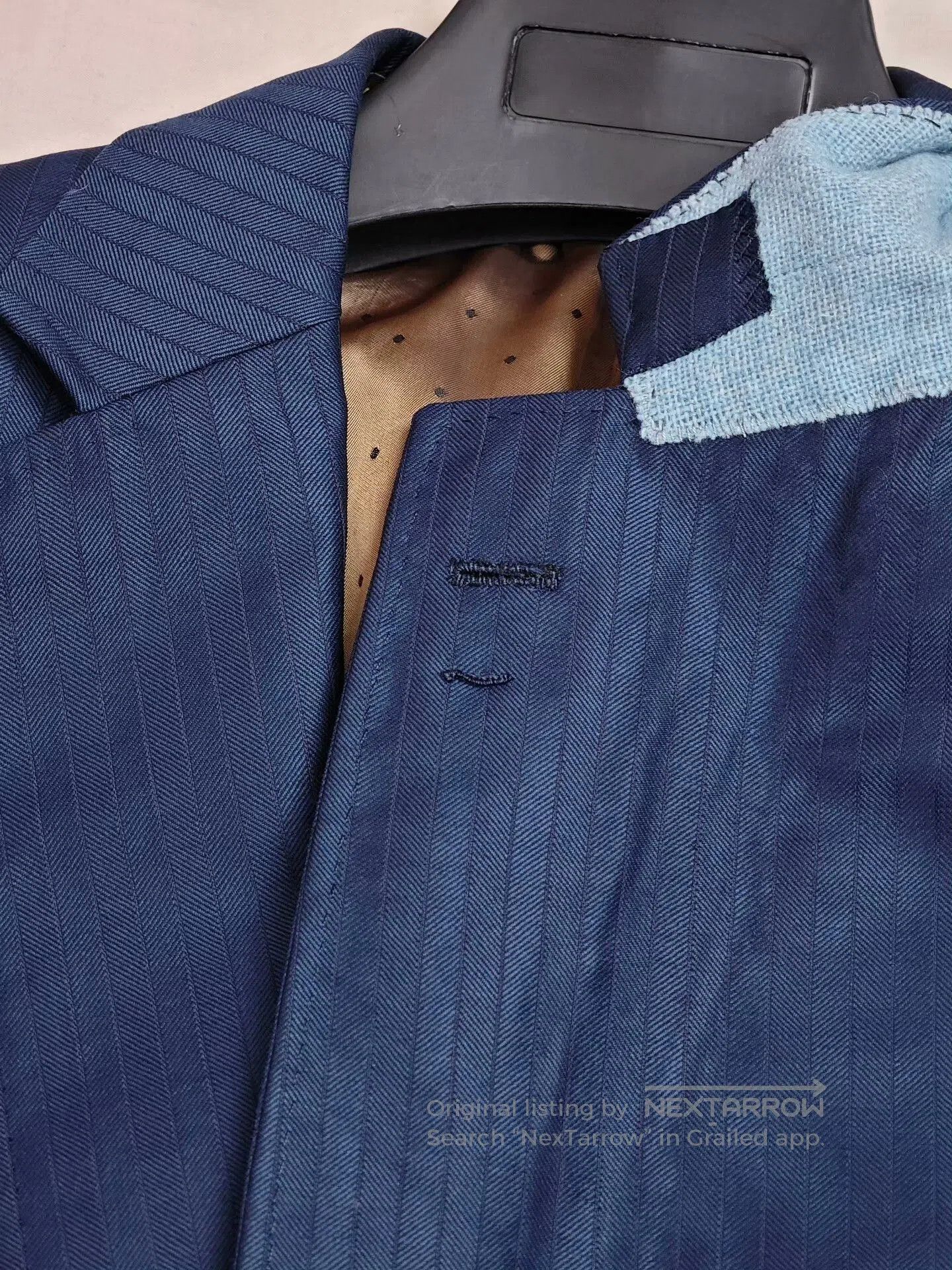 Japanese Brand Handmade Wool Suit from Dormeuil. Size US M / EU 48-50 / 2 - 5 Thumbnail