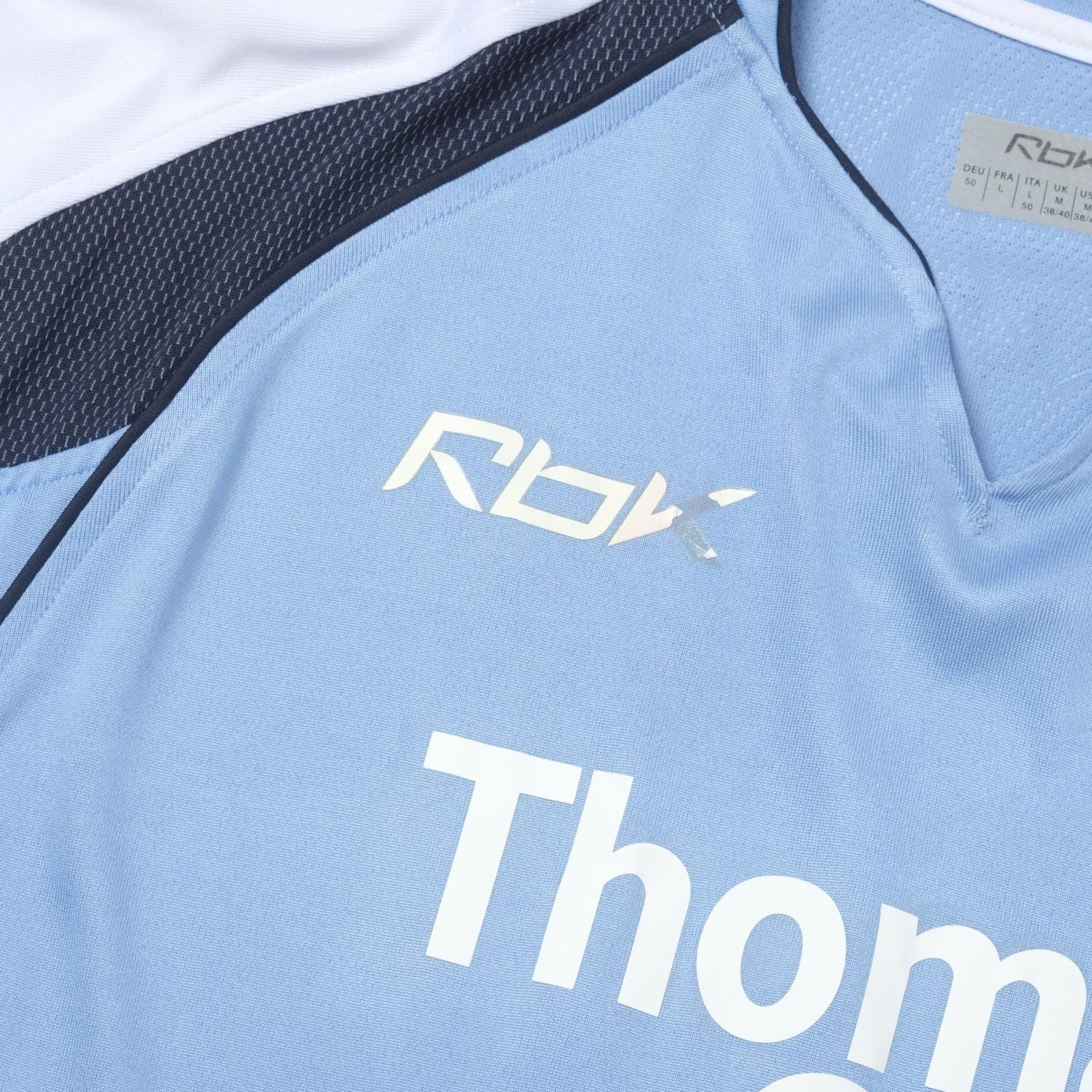 Reebok 2006/07 Manchester City Home Shirt Reebok Distin (M) Size US M / EU 48-50 / 2 - 7 Thumbnail