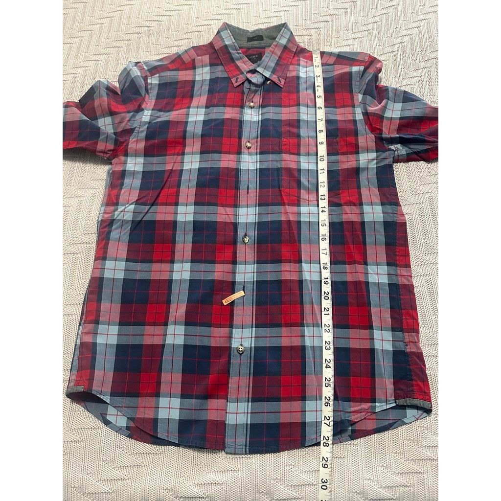 J.Crew J Crew red tartan slim fit button down size M Size US M / EU 48-50 / 2 - 7 Thumbnail