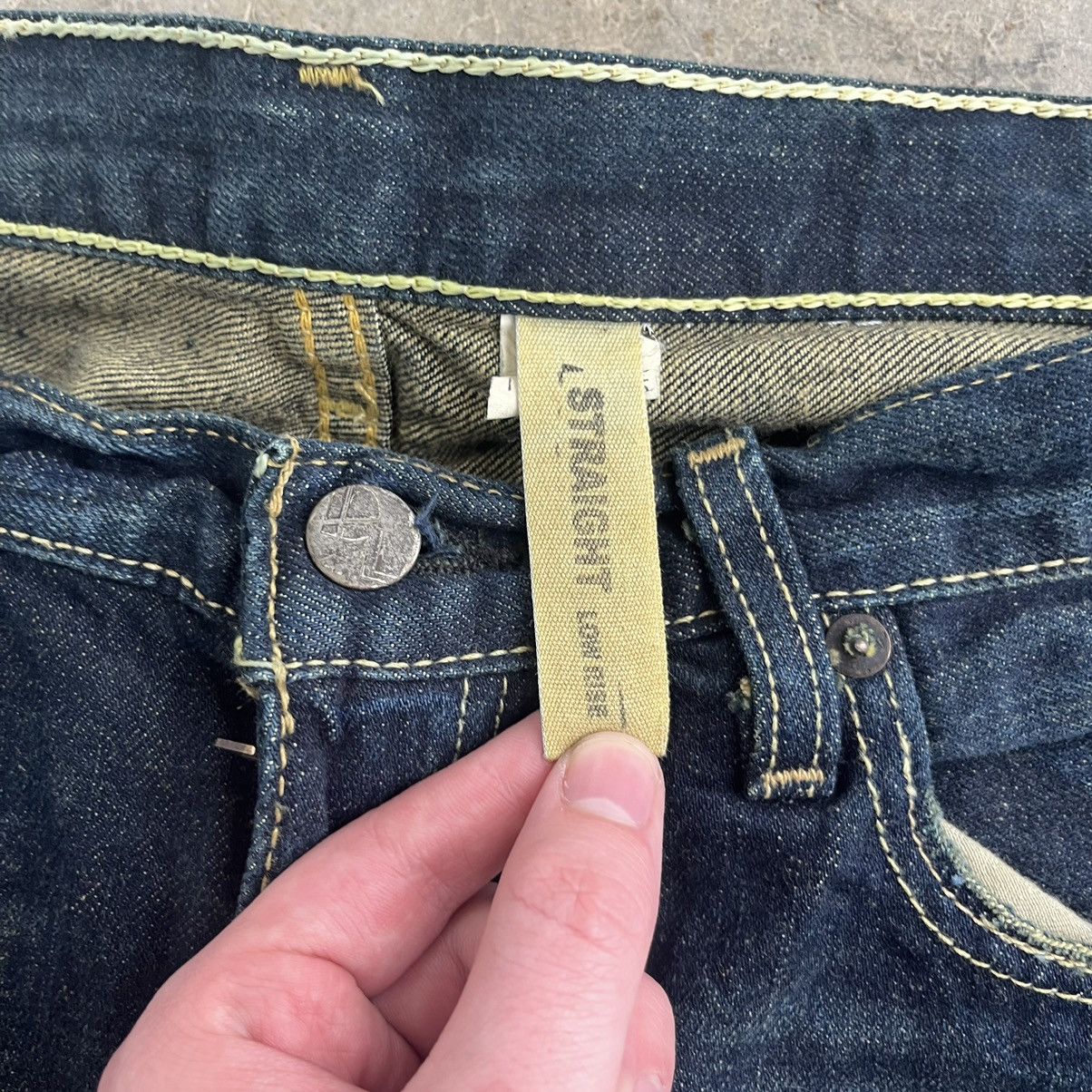 Japanese Brand Y2K Japanese Denim Jeans Jaded Distressed and Faded 40x32 Size US L / EU 52-54 / 3 - 2 Thumbnail