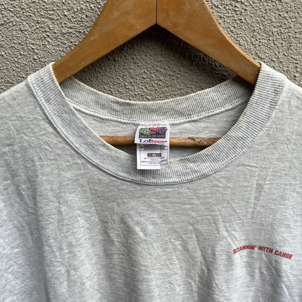 Vintage Vintage 90s CANON promo tee photograph printing Size US XL / EU 56 / 4 - 5 Thumbnail