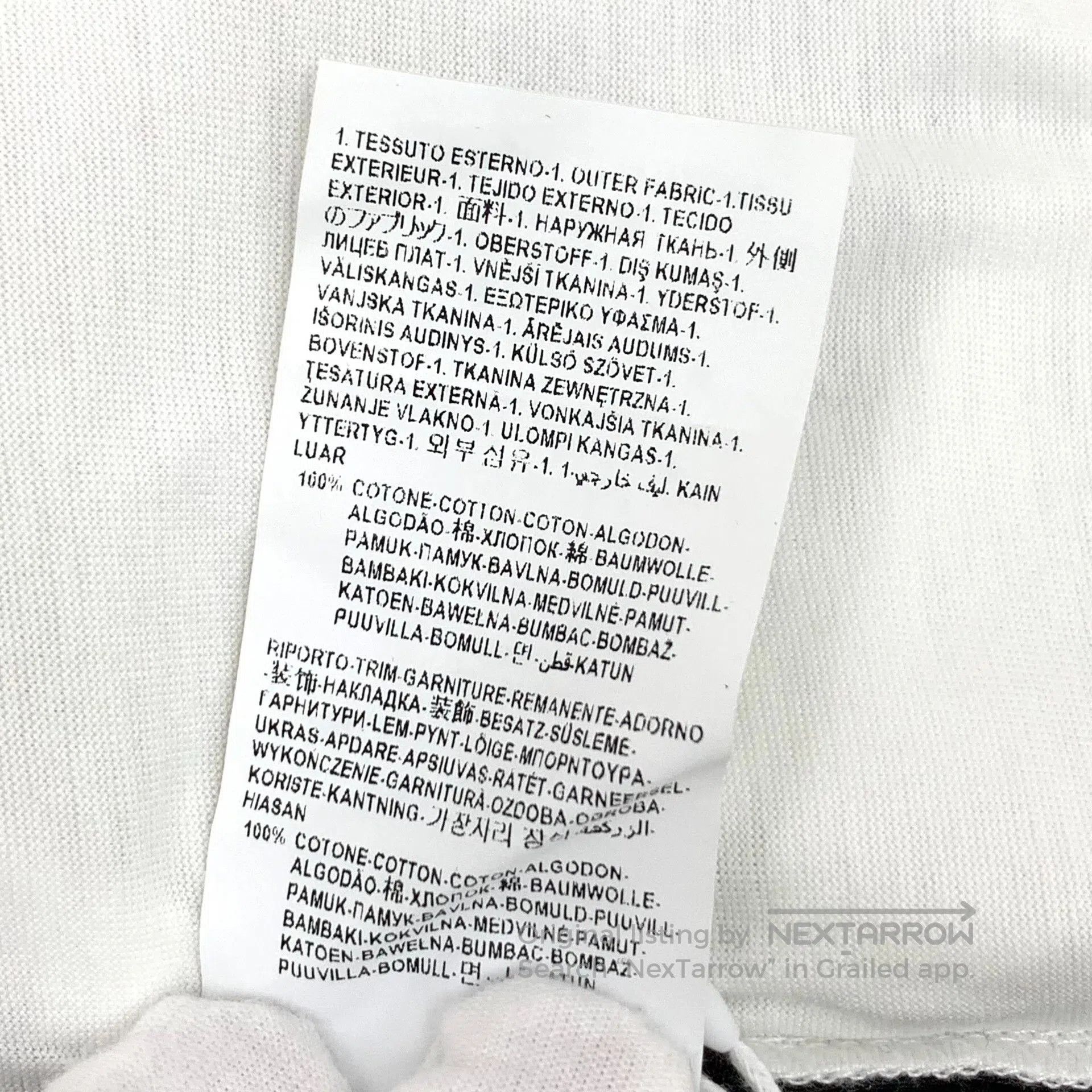 Versace Versace White Baroque Print Cotton T-Shirt. Size US M / EU 48-50 / 2 - 7 Thumbnail