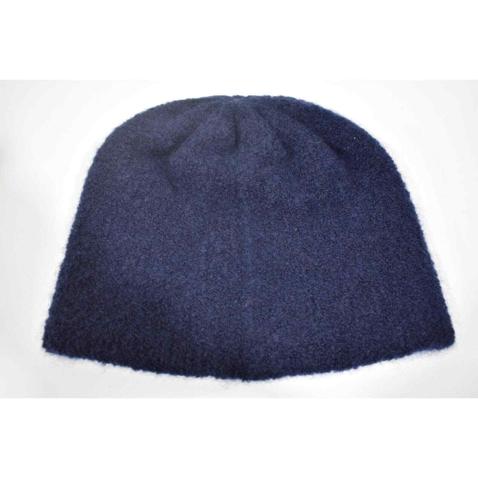 Chanel Chanel Wool Cashmere Black CC Logo Beanie Winter Hat Cloche Size ONE SIZE - 5 Thumbnail
