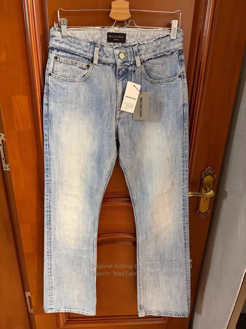 Balenciaga Balenciaga size S Distressed Jeans Size US 27 - 1 Thumbnail