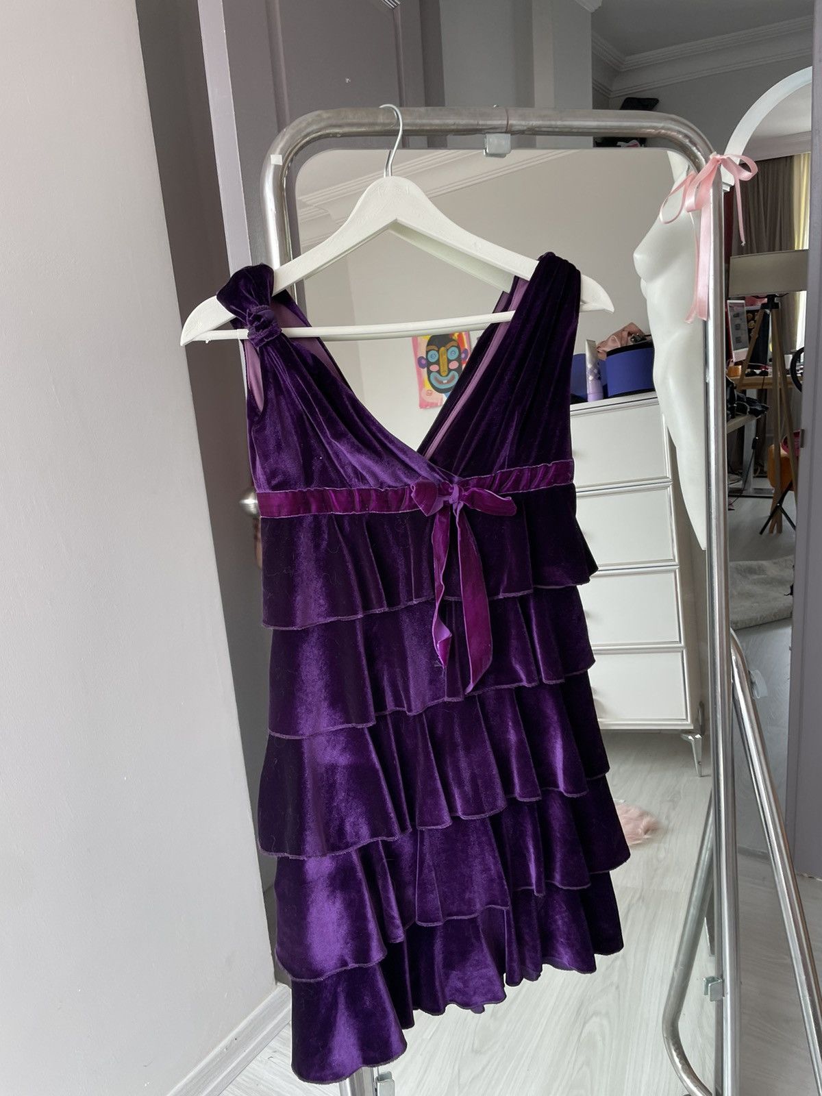 Vintage Tuvanam dress Size S / US 4 / IT 40 - 7 Thumbnail