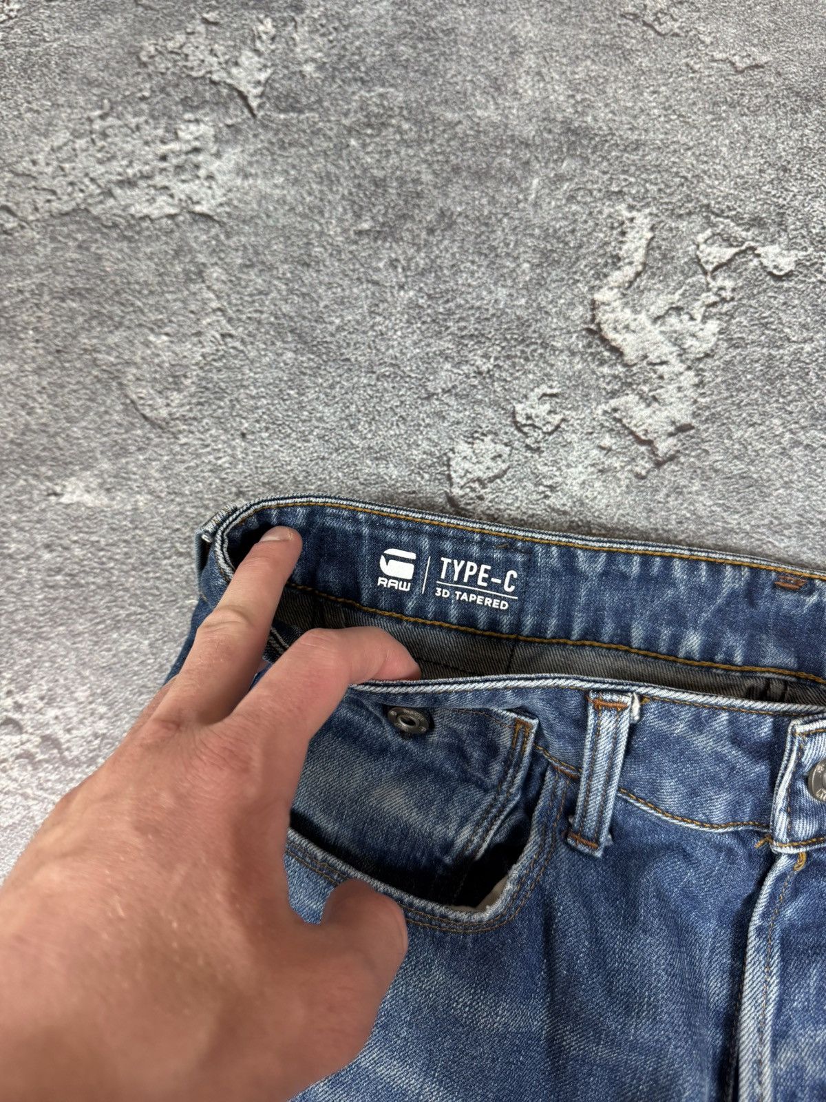 G-Star G-Star Straight Type-C Denim Jeans Size 30 2000s Y2K Size US 30 / EU 46 - 4 Thumbnail