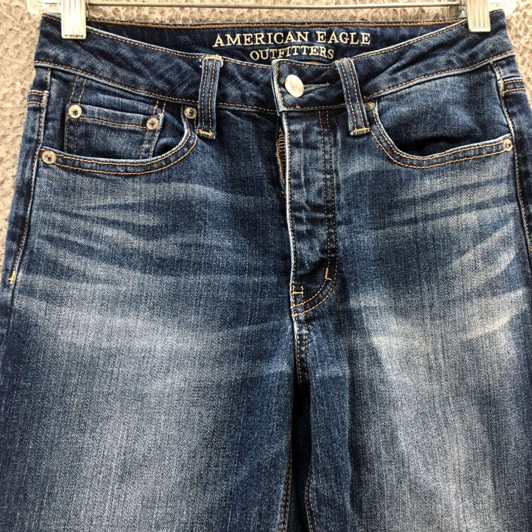 American Eagle Outfitters VINTAGE American Eagle Outfitters Jeans Skinny Womens 2R Blue Size 26" / US 2 / IT 38 - 2 Thumbnail
