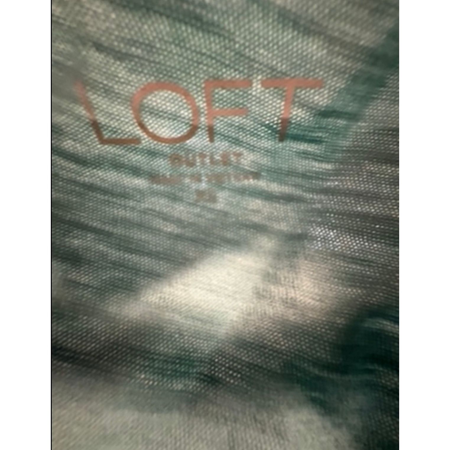 Loft LOFT Outlet Teal Short Sleeve Tee Women’s Medium M 8 10 Size M / US 6-8 / IT 42-44 - 4 Thumbnail