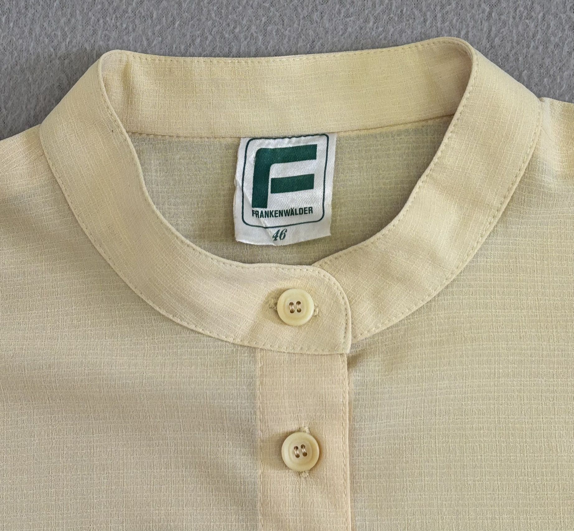 Vintage Frank Walder vintage shirt made in West Germany size 46 Size L / US 10 / IT 46 - 7 Thumbnail
