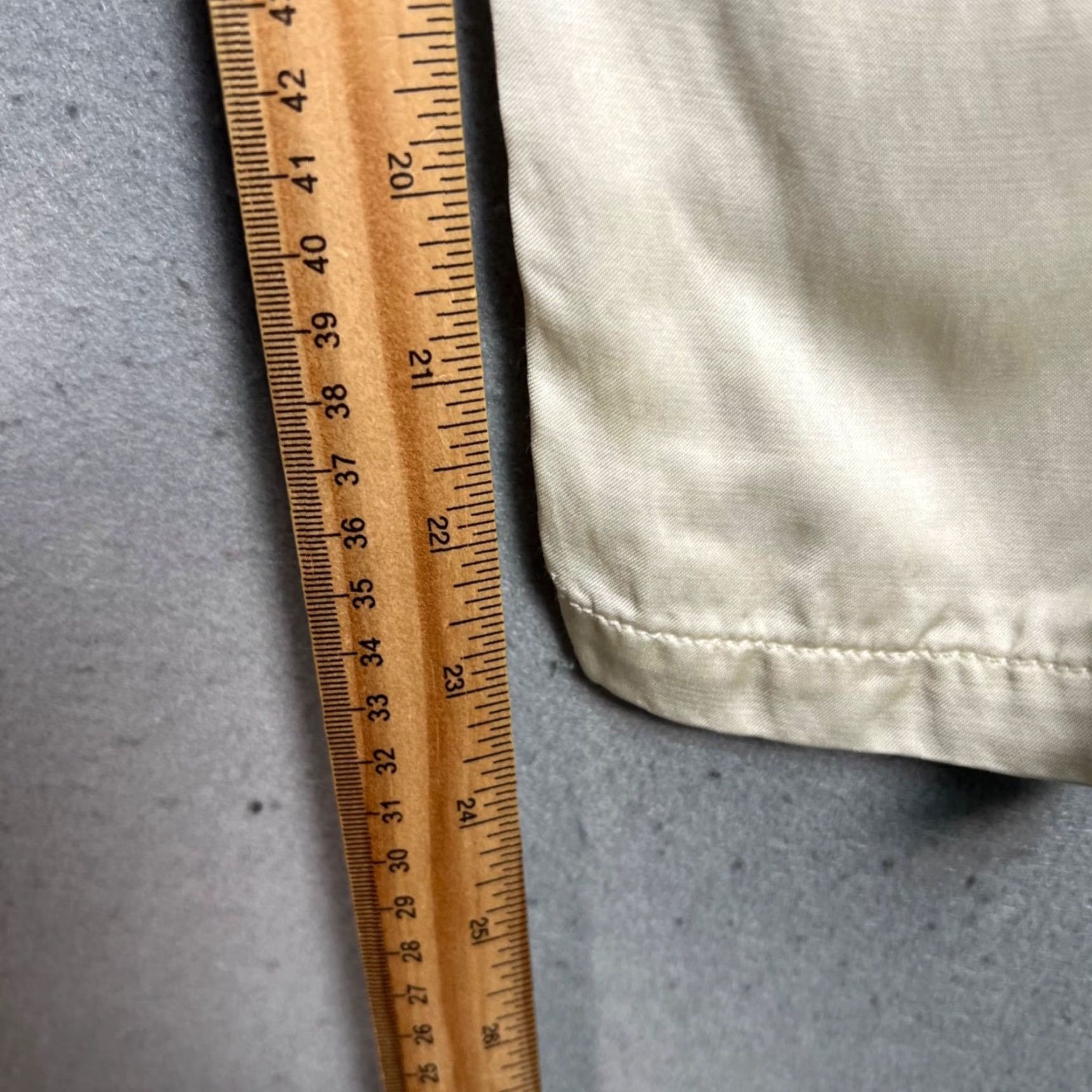 Citizens Of Humanity Citizens Of Humanity Surplus Womens XS Ivory Chino Pants Elastic Waist Tapered 23in Inseam Vintage: No (Note: avoid adding N/A) Size 26" / US 2 / IT 38 - 7 Thumbnail