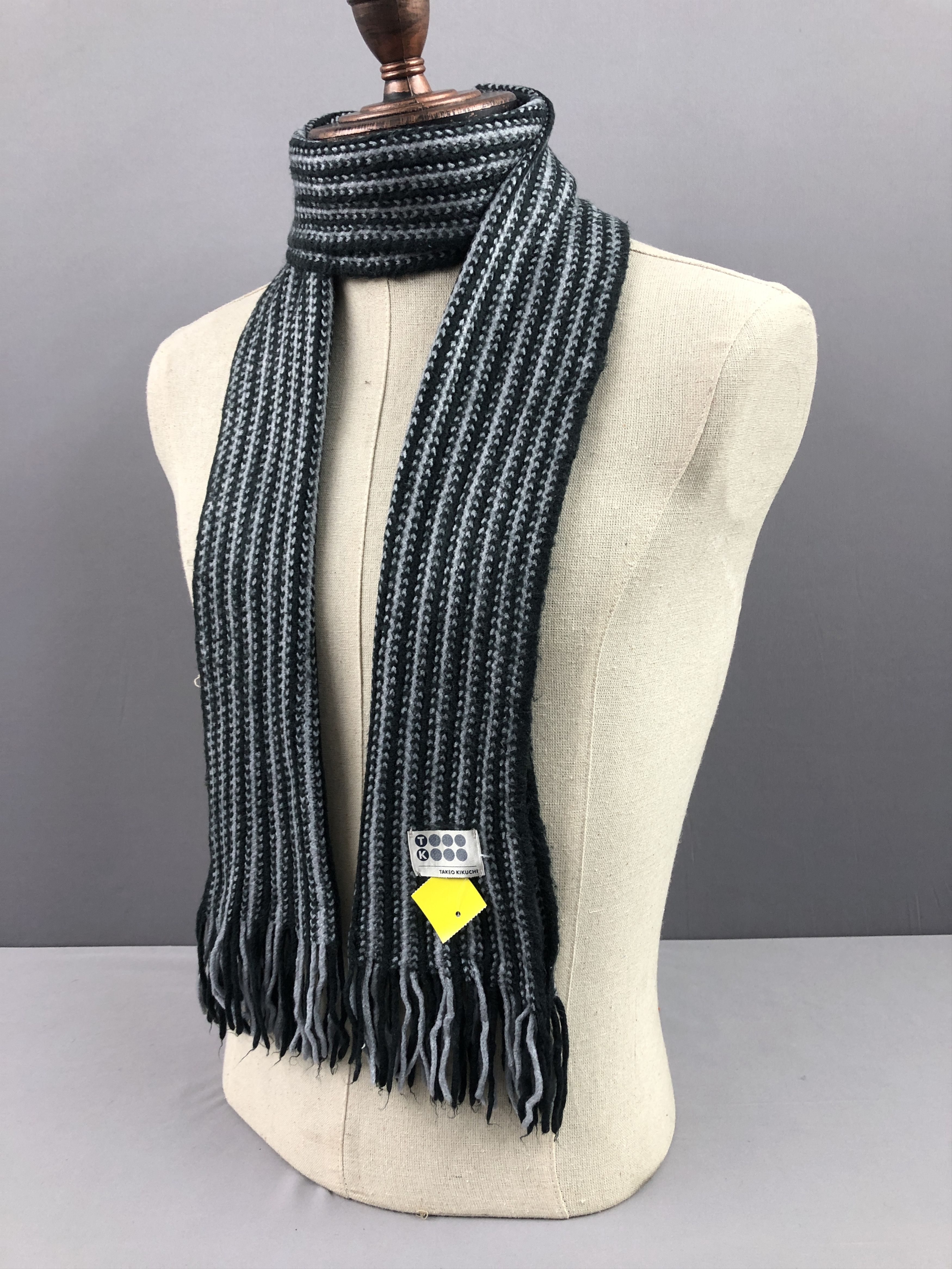 Takeo Kikuchi Vintage Takeo Kikuchi Knit Scarf / Muffler / Neckwear Size ONE SIZE - 2 Thumbnail