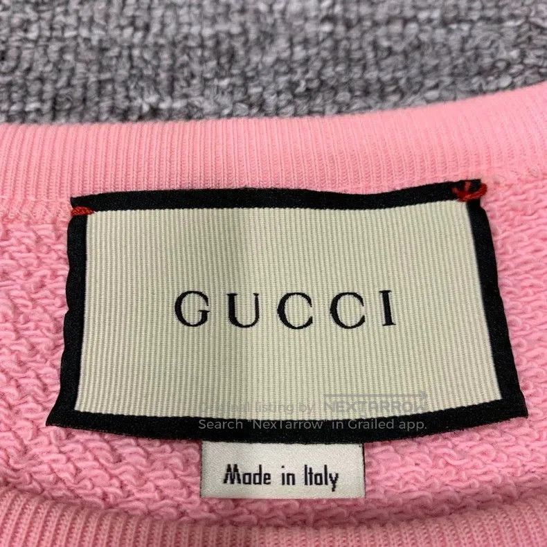 Gucci Gucci Pink Pig Print Sweatshirt . Size US M / EU 48-50 / 2 - 5 Thumbnail