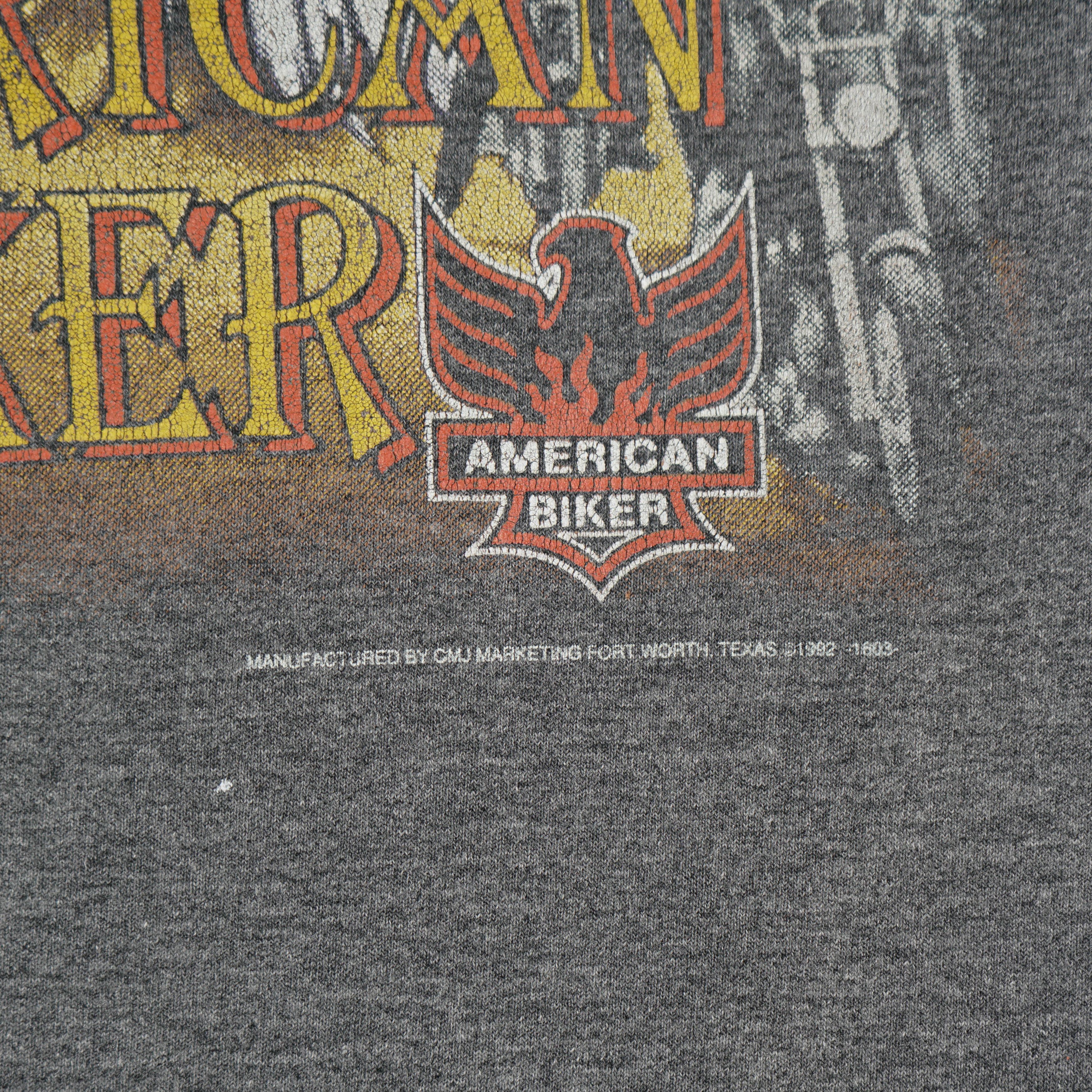 Harley Davidson × Vintage Vintage 1993 American Biker Bald Eagle T-Shirt Size US M / EU 48-50 / 2 - 4 Thumbnail