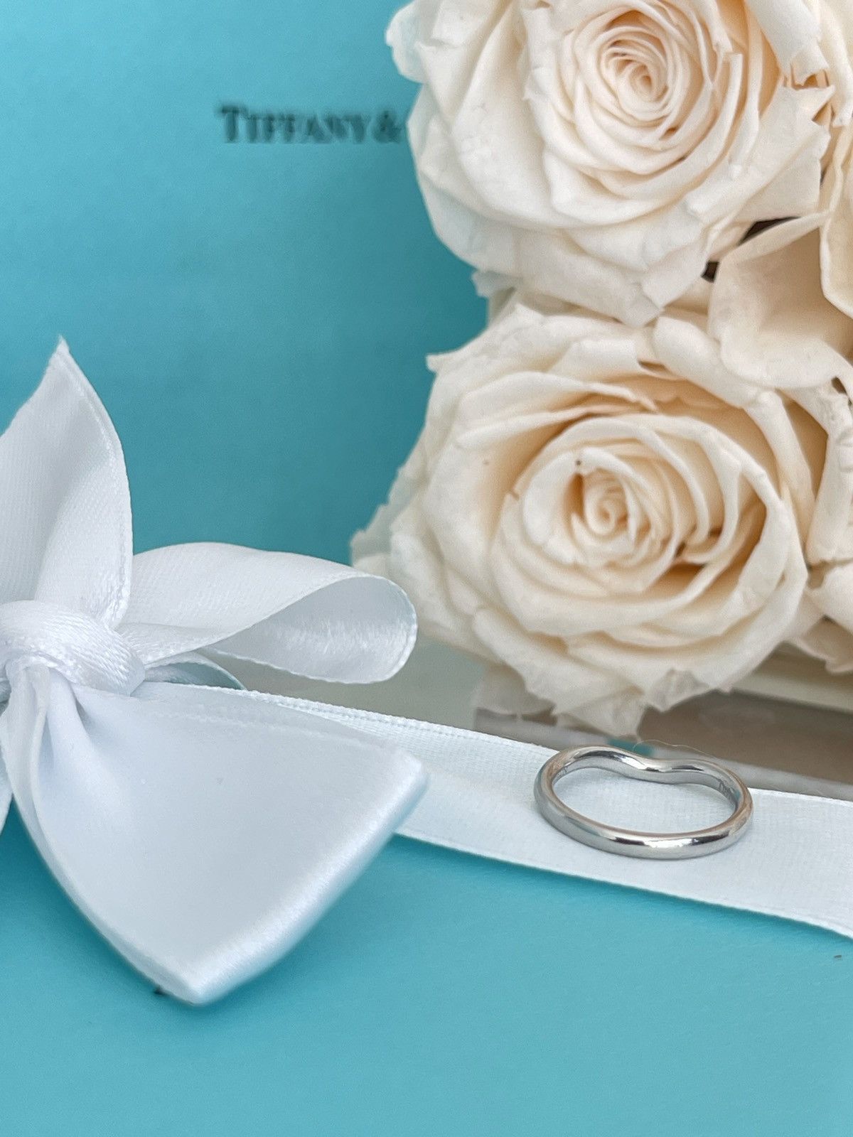 Tiffany & Co. Tiffany & Co. Elsa Peretti Ring Dia Platinum NEW $2,400 Size ONE SIZE - 12 Thumbnail