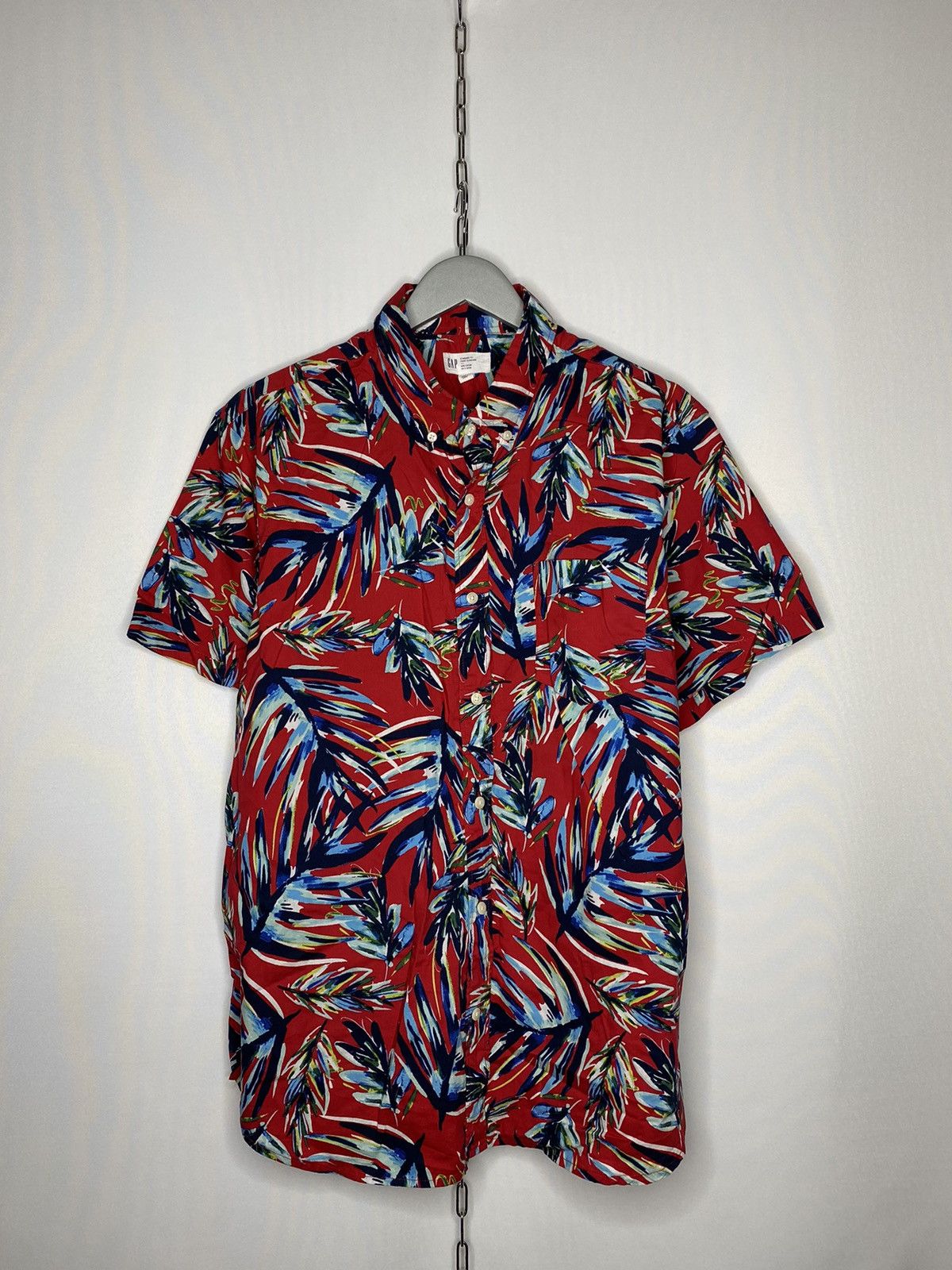 Other 🌴Gap Hawaiian Shirt Polo Short Sleeve Multicoloured🌴 Size US XL / EU 56 / 4 - 1 Thumbnail