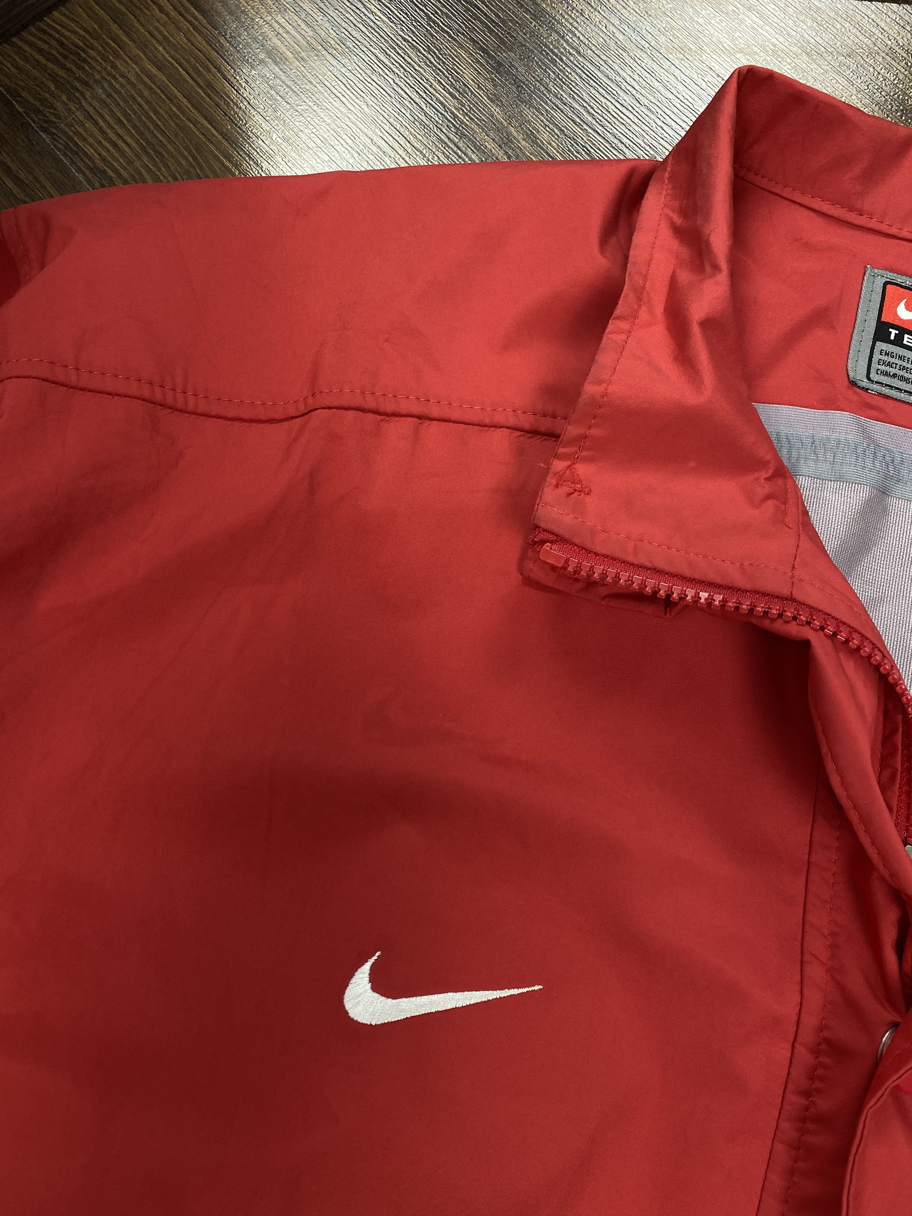 Nike Nike Team R 90s vintage nylon coach jacket Size US XL / EU 56 / 4 - 4 Thumbnail