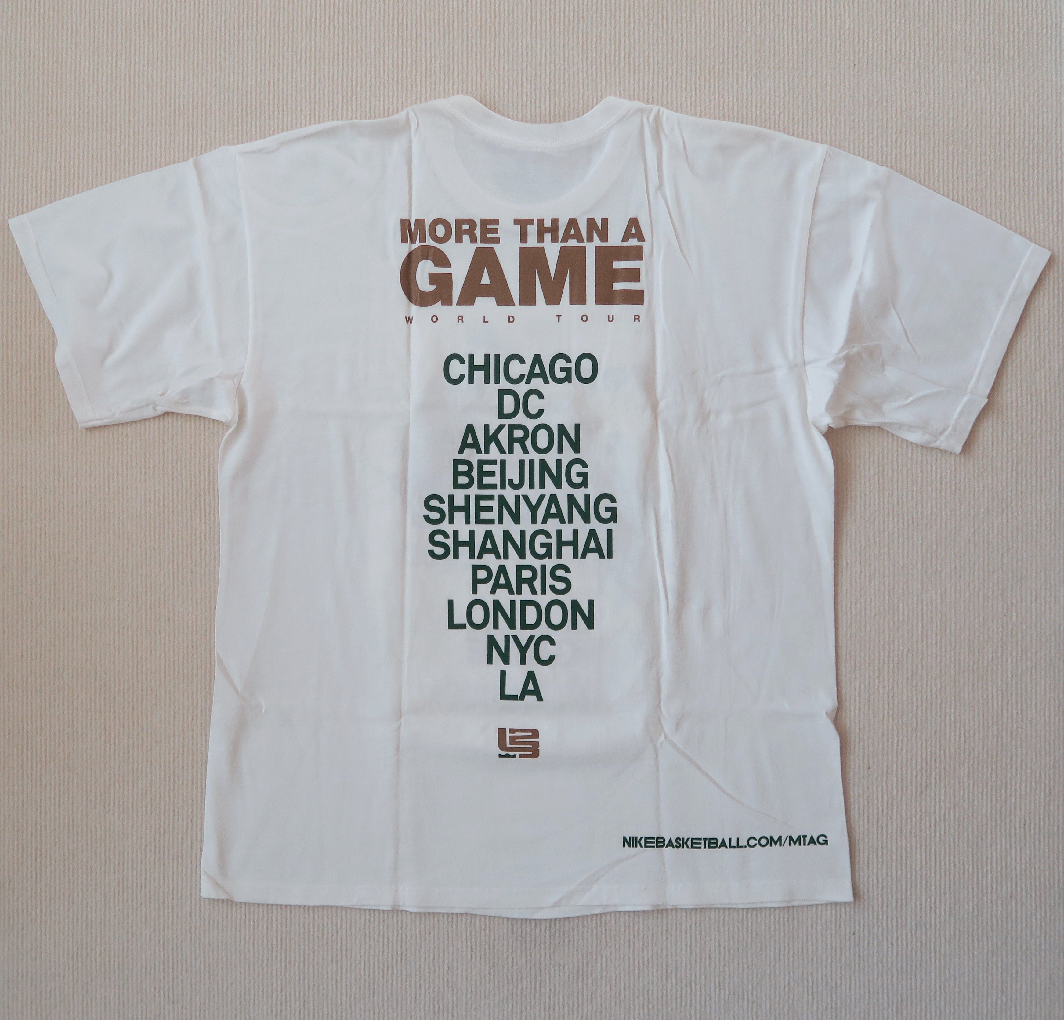 Nike Nike Limited Lebron More Than A Game World Tour T-Shirt Size US L / EU 52-54 / 3 - 2 Thumbnail