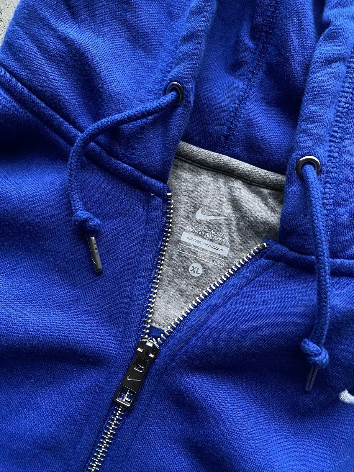 Nike × Vintage vintage Y2K NIKE Swoosh Zip-up jacket Size US XL / EU 56 / 4 - 9 Thumbnail