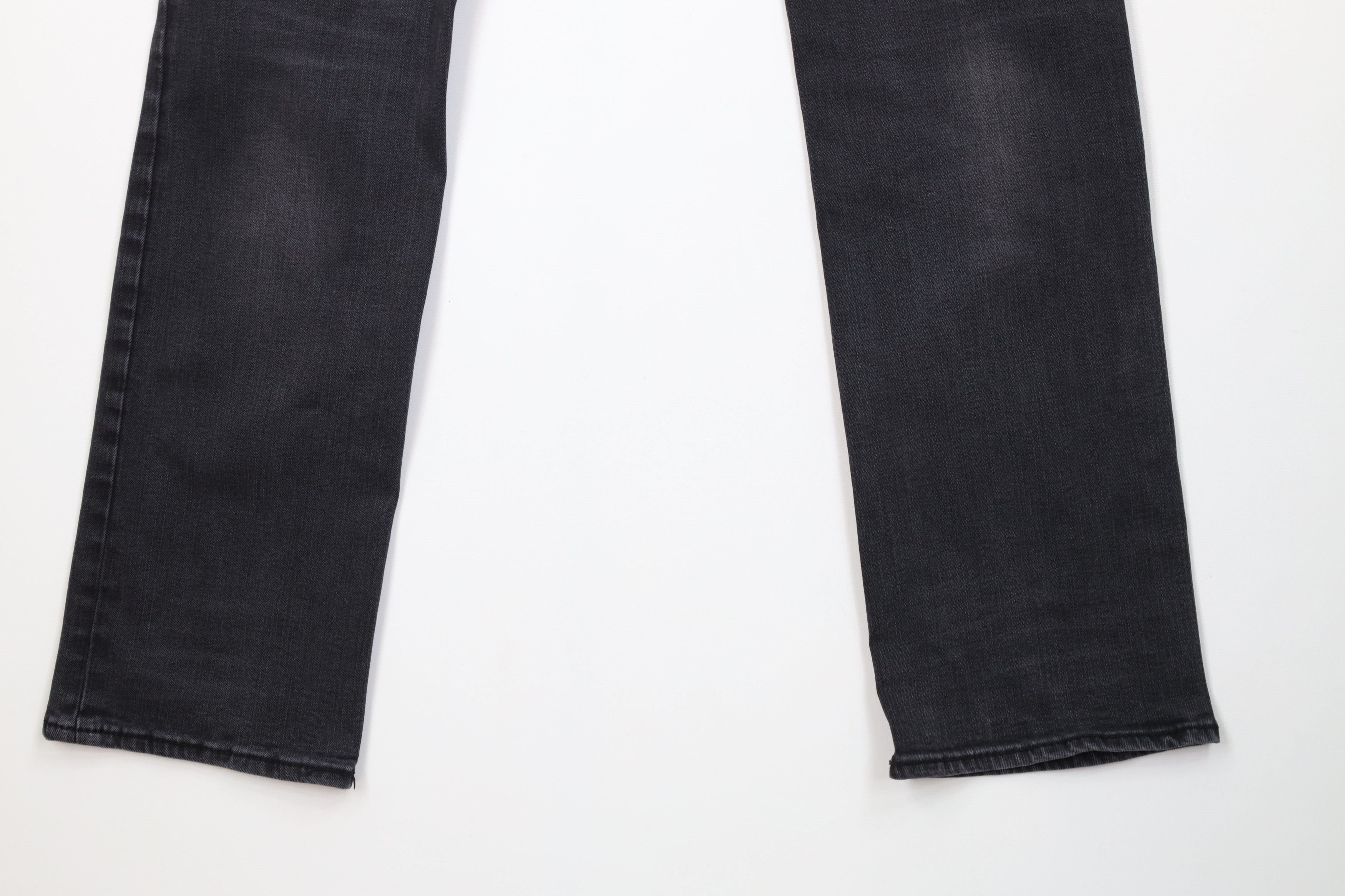 Vintage Buckle BKE Faded Jake Stretch Straight Leg Denim Jeans Black Size US 31 - 10 Thumbnail