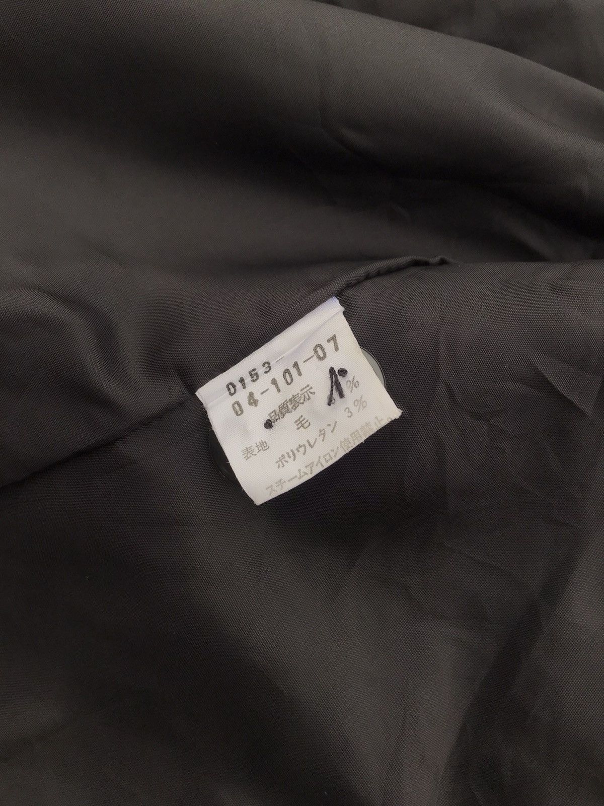 Yohji Yamamoto Workshop by Yohji Yamamoto Striped Wool Cropped Jacket Size XS / US 0-2 / IT 36-38 - 16 Thumbnail