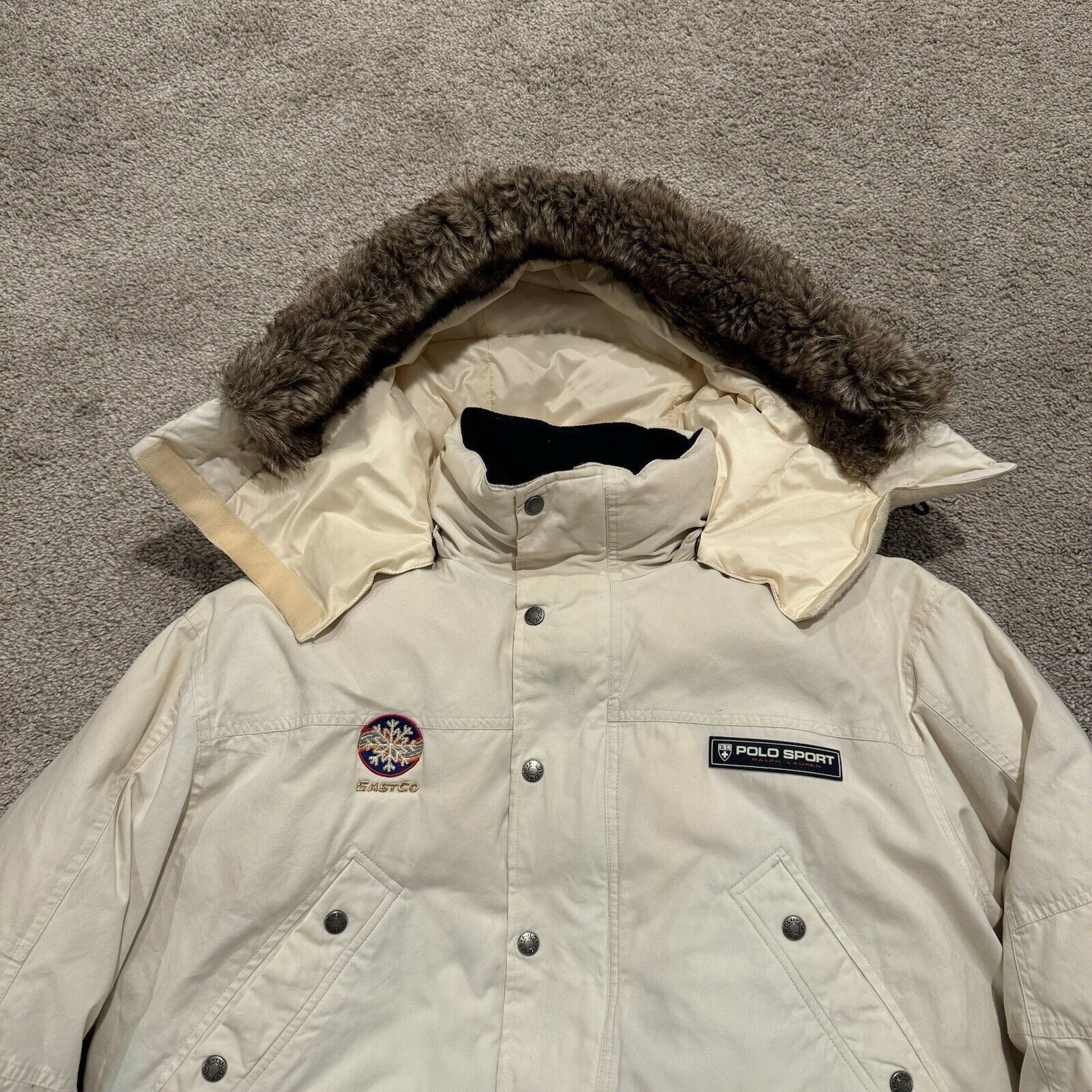 Polo Ralph Lauren Vintage Polo Sport Sportsman Ralph Lauren Puffer Jacket Sz L Size US L / EU 52-54 / 3 - 5 Thumbnail