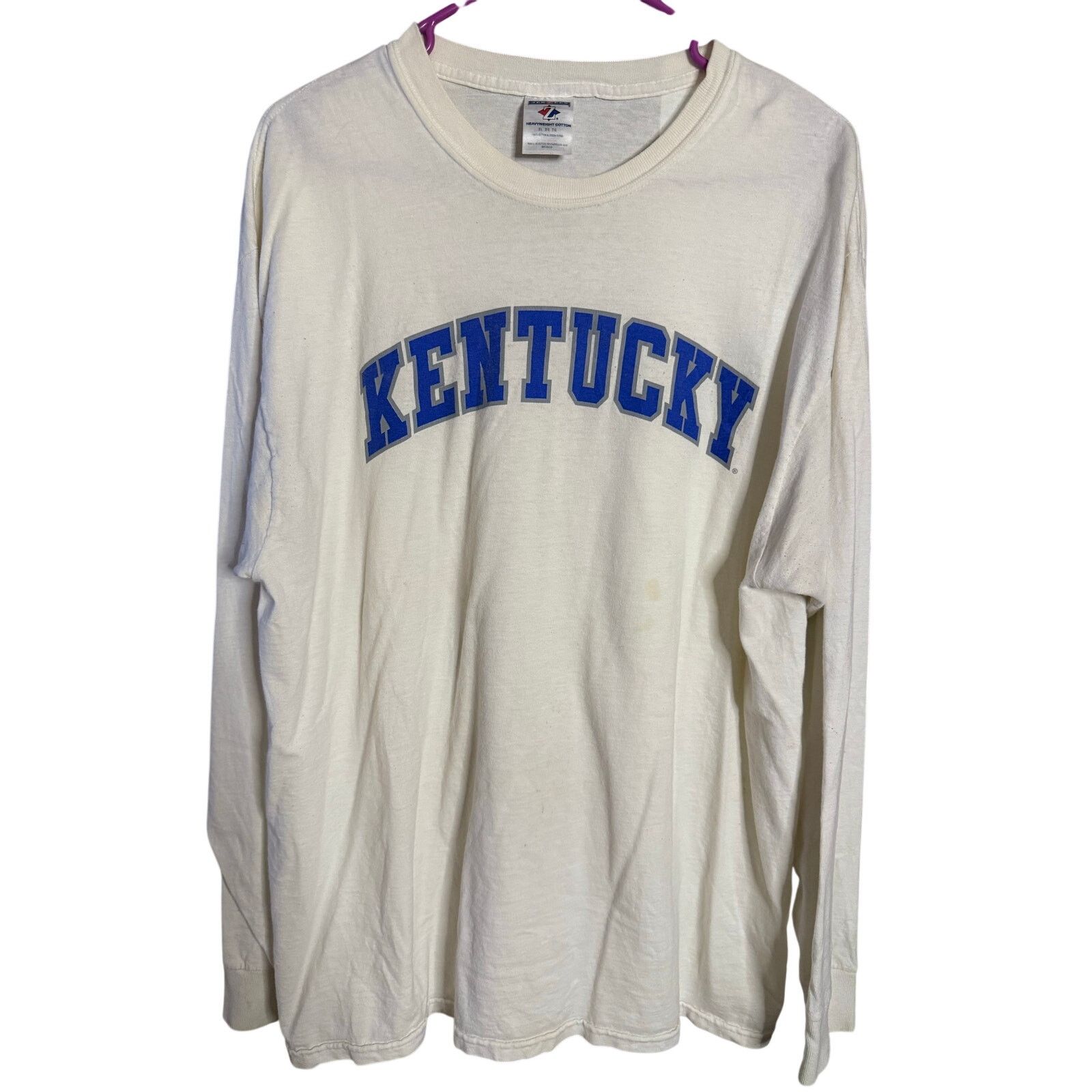 Jerzees Vintage Kentucky Longsleeve Size US XL / EU 56 / 4 - 1 Thumbnail