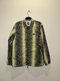 Supreme tnf clearance snakeskin jacket