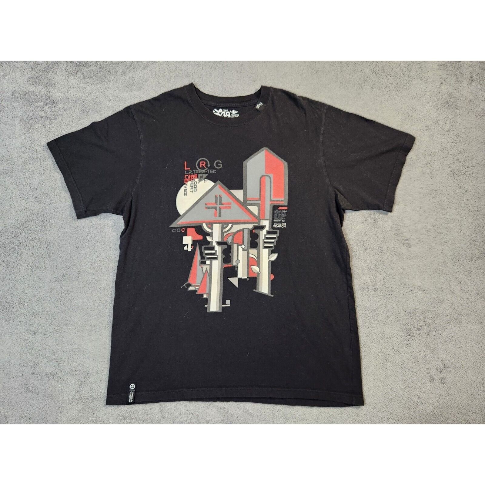 LRG LRG Shirt Adult Mens Large Black Blood Sweat and Leave Lifte Size US L / EU 52-54 / 3 - 1 Thumbnail