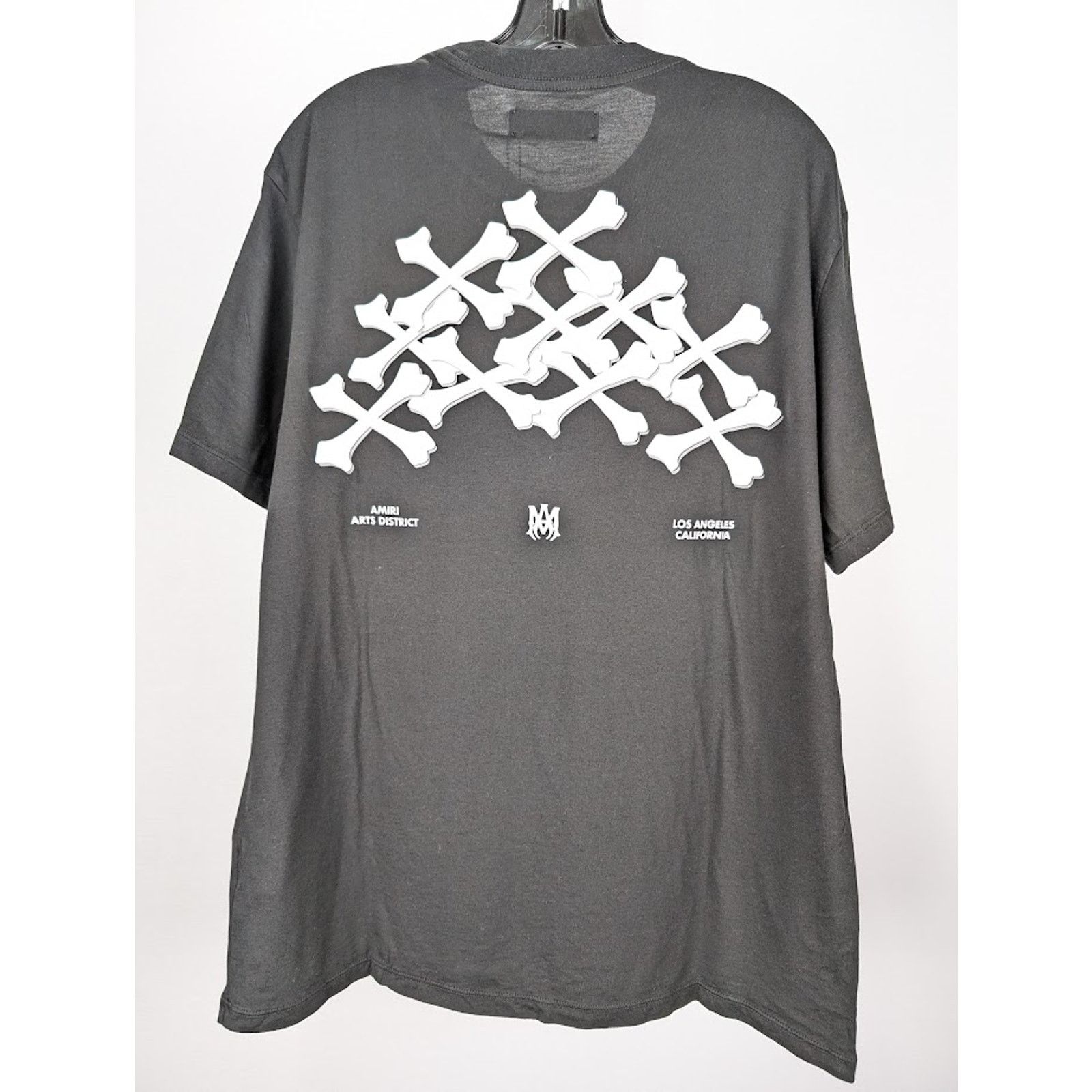 Amiri o1rshd1 Retail Exclusive Bones Tee Shirt in Black Size US XL / EU 56 / 4 - 10 Thumbnail