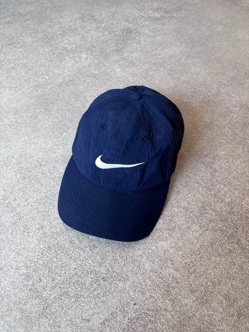 Nike VINTAGE 90s NIKE BIG SWOOSH CAP Y2K RARE Size ONE SIZE - 3 Thumbnail
