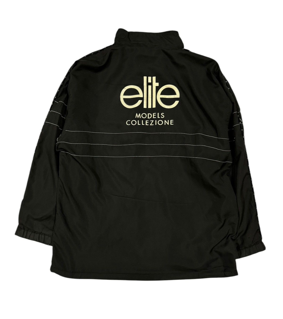 Japanese Brand × Vintage Vtg🔥Elite Models Collezione Big Logo Sweater Size US L / EU 52-54 / 3 - 2 Thumbnail