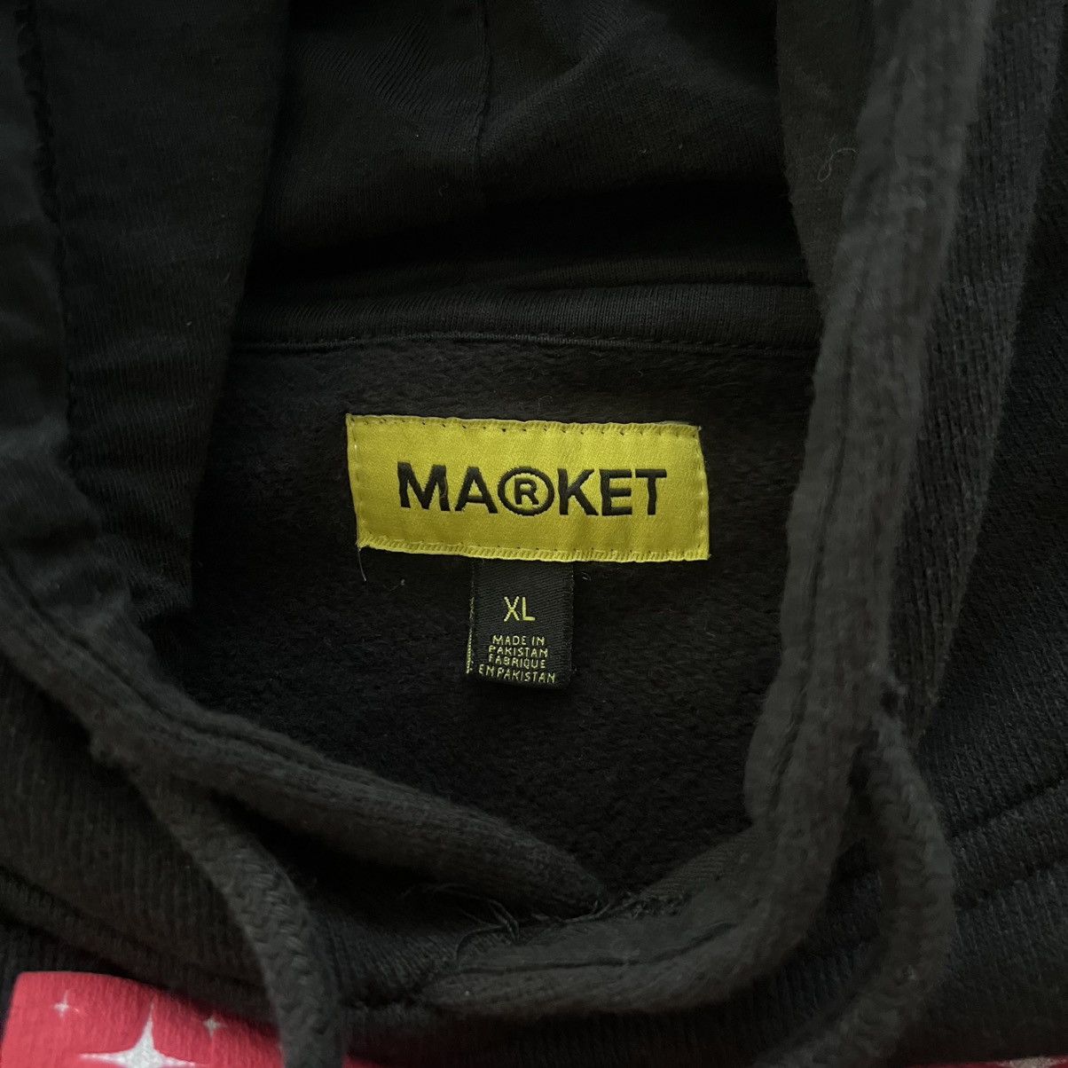 Market Market Arc Puff Print Hoodie FW21 Mens Size Large Black Size US L / EU 52-54 / 3 - 4 Thumbnail