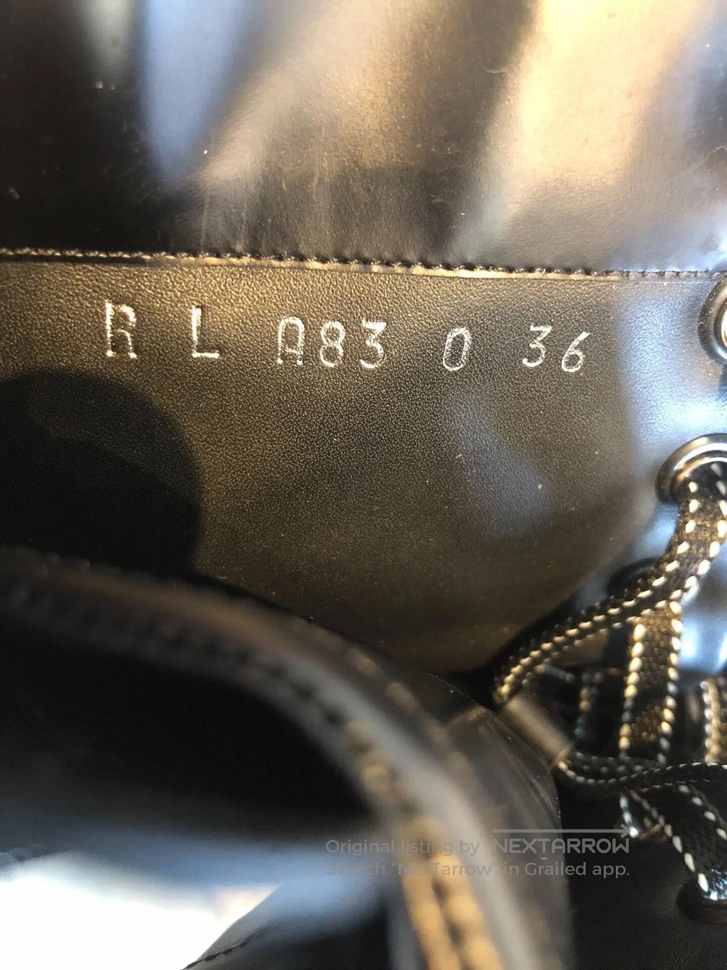 Valentino Valentino Black High-Top Martin Boots. Size US 5 / IT 35 - 5 Thumbnail