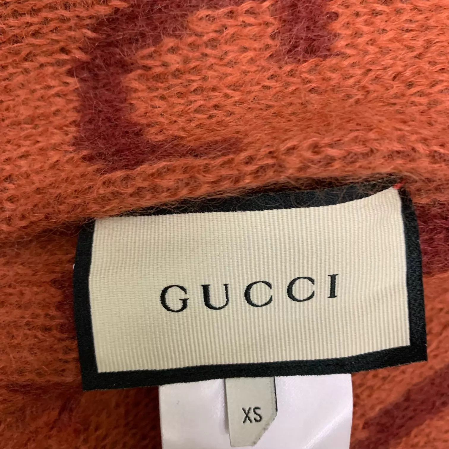 Gucci Gucci double-faced full logo mohair cardigan XS 95 new Size XS / US 0-2 / IT 36-38 - 4 Thumbnail