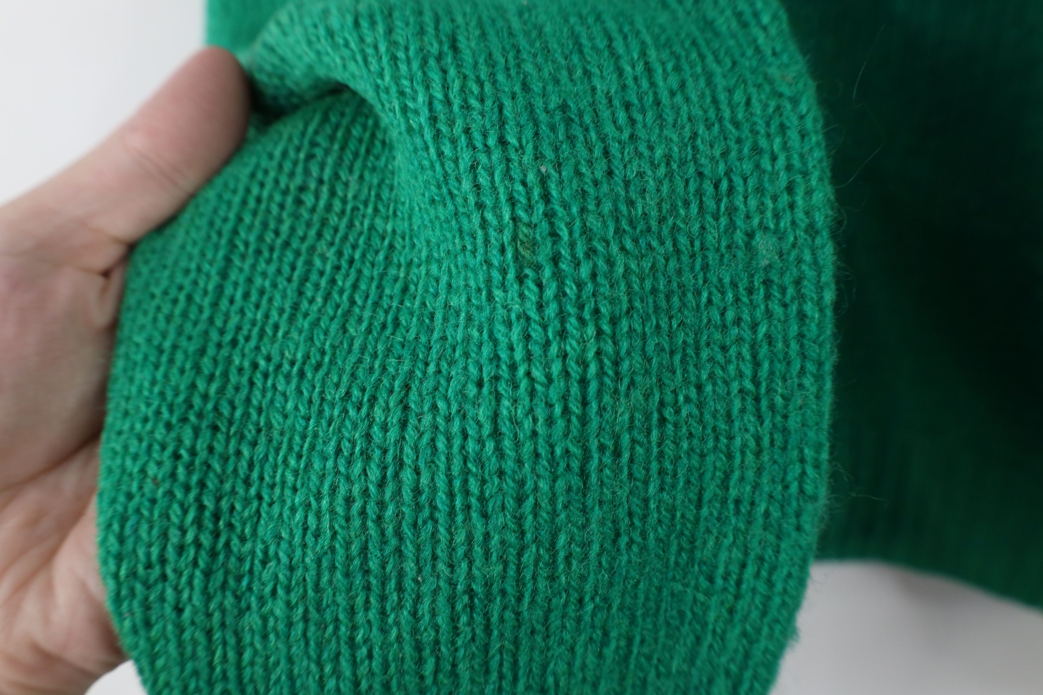Vintage Vintage 70s Streetwear Sailboat Sailing Sweater Green Size L / US 10 / IT 46 - 7 Thumbnail