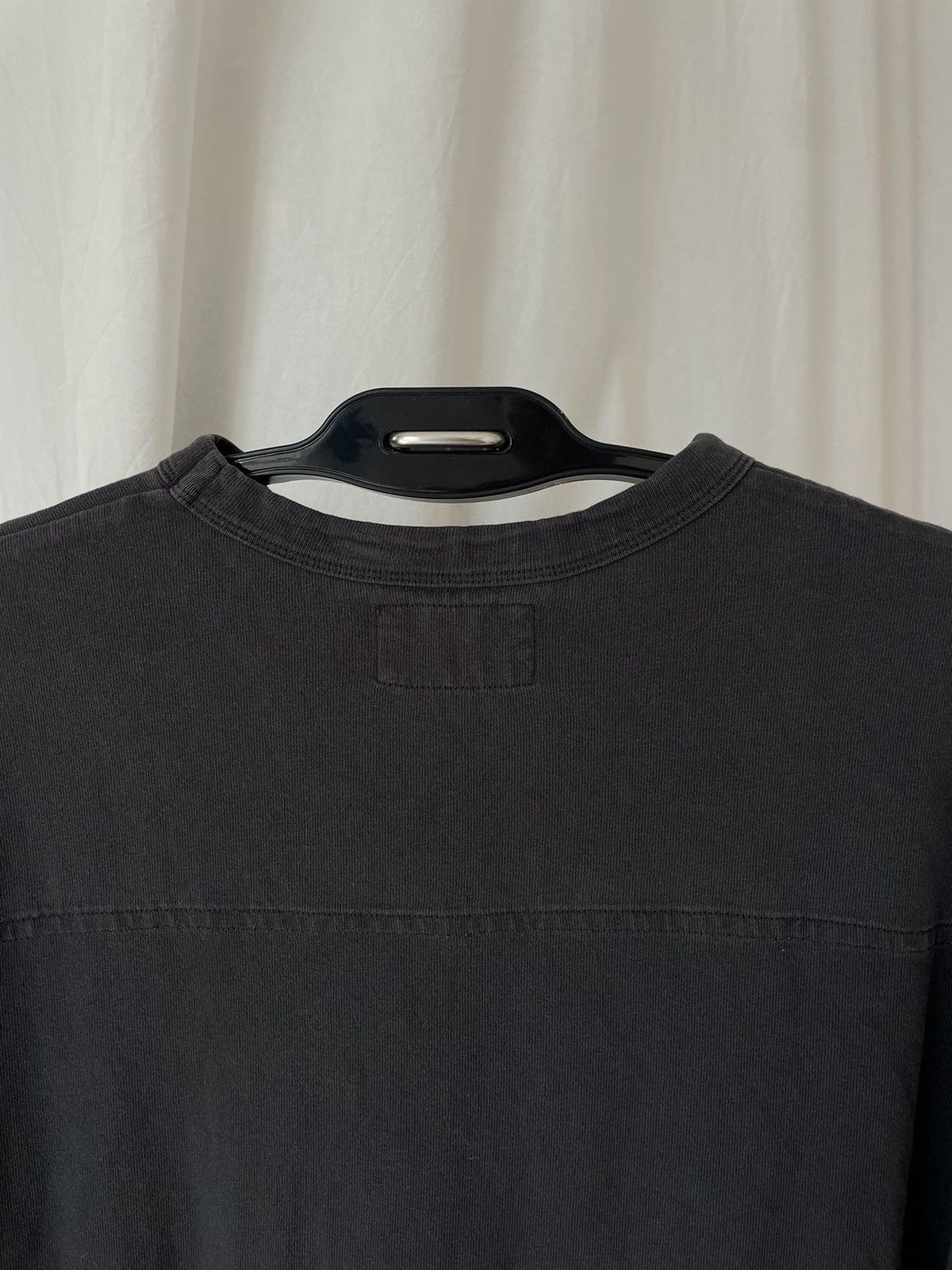 Christophe Lemaire × Lemaire Lemaire Dark Grey Black Heavy Cotton T-shirt Oversize S Size US S / EU 44-46 / 1 - 3 Thumbnail