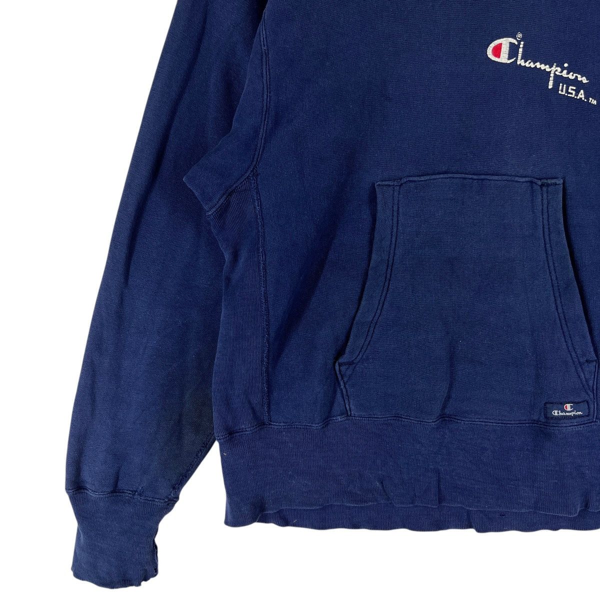 Champion 💥 70s 80s Champion Reverse Weave Warmup SunFaded Distressed Size US M / EU 48-50 / 2 - 10 Thumbnail