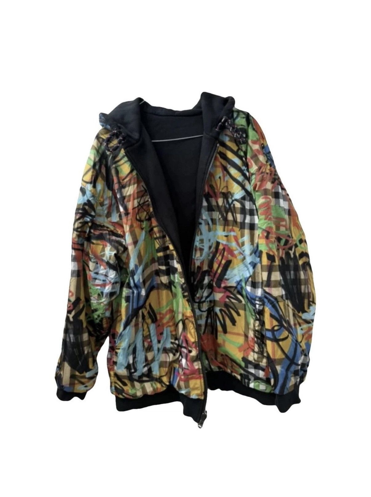 Burberry Burberry graffiti reversible zip jacket Size US L / EU 52-54 / 3 - 1 Thumbnail