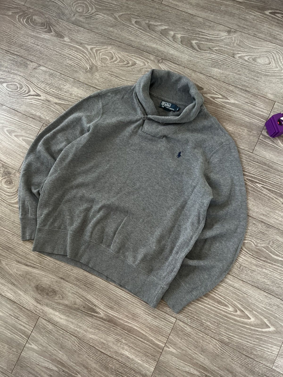 Vintage ‼️VINTAGE POLO RALPH LAUREN Knited HIGH NECK Oldmoney Sweater Size US L / EU 52-54 / 3 - 11 Thumbnail