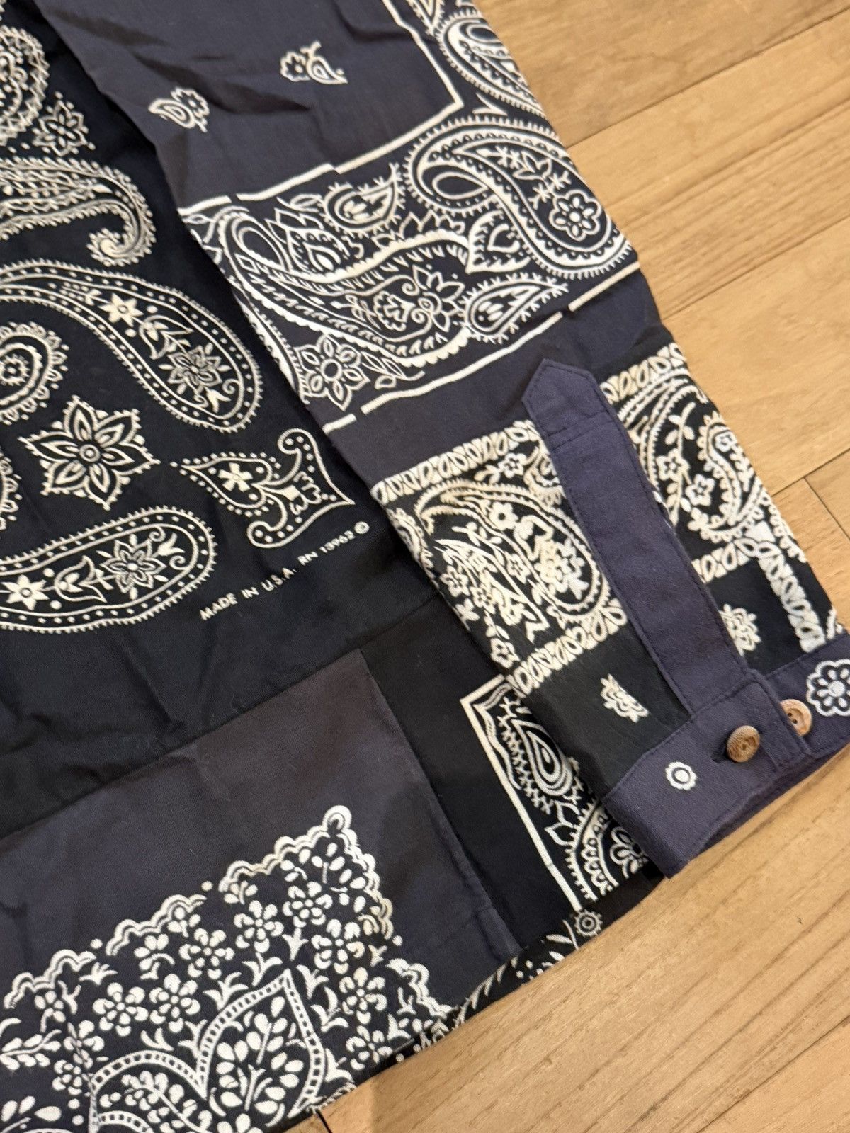 Visvim ICT kerchief tunic shirt black bandana Size US S / EU 44-46 / 1 - 4 Thumbnail