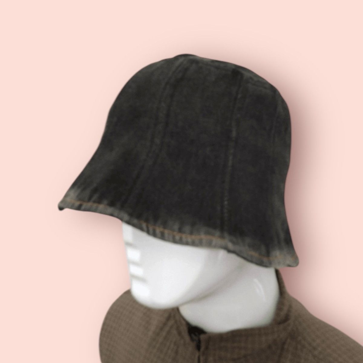 Vintage VINTAGE DENIM BUCKET HAT JAPAN Size ONE SIZE - 4 Thumbnail