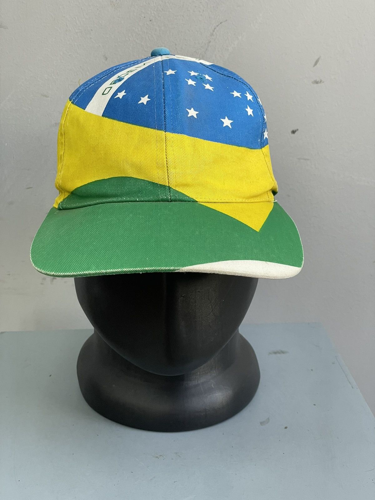 Other Rare world Brazil big logo hat cap y2k 90s Size ONE SIZE - 2 Thumbnail