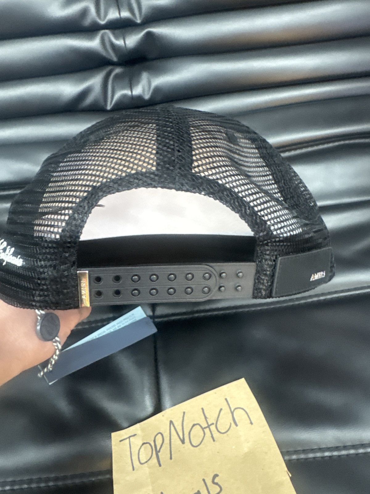 Amiri MA Crest Trucker Hat Size ONE SIZE - 12 Thumbnail
