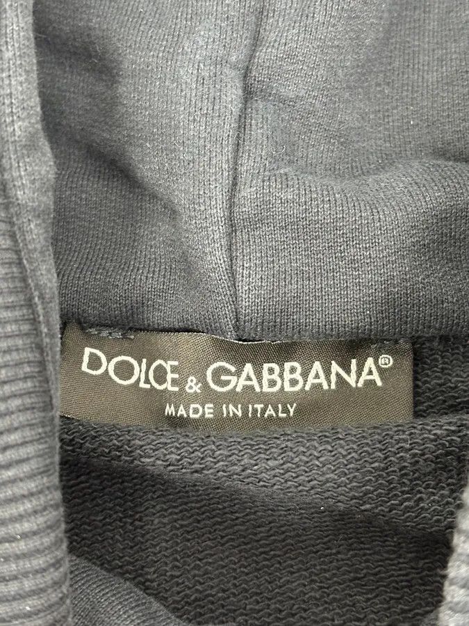 Dolce & Gabbana 2010s Dolce & Gabbana Navy Zip-up Hoodie Size US M / EU 48-50 / 2 - 10 Thumbnail