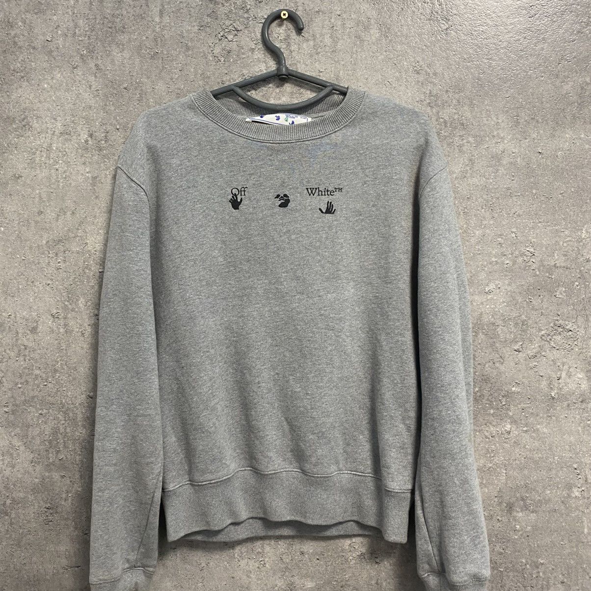 Off-White Off White Sweatshirt Big Logo Size US S / EU 44-46 / 1 - 4 Thumbnail