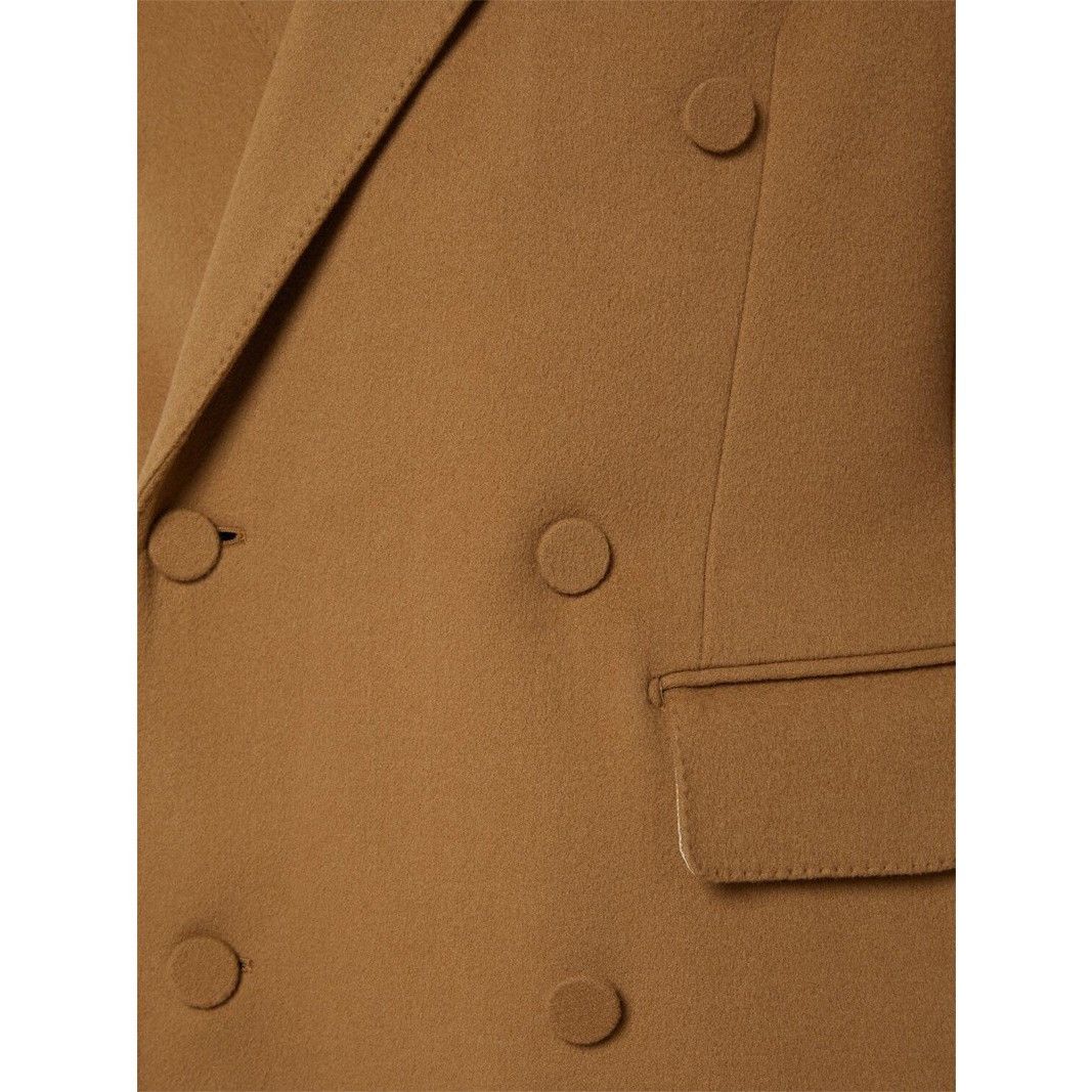 Tom Ford TOM FORD Double Splitable Brown Wool Cashmere Long Coat New Size US XL / EU 56 / 4 - 3 Thumbnail