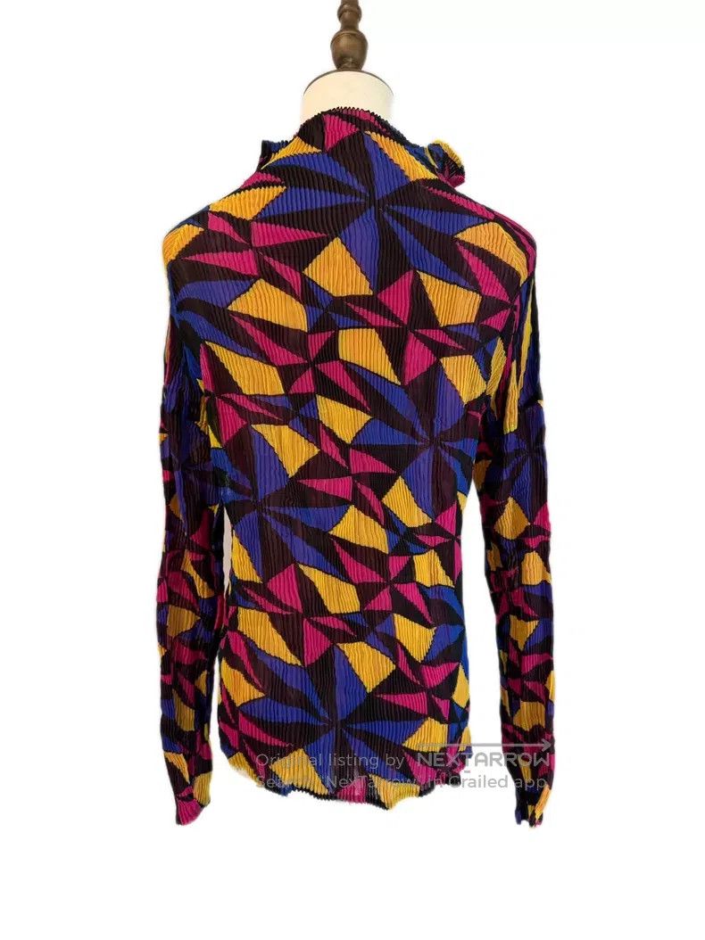 Issey Miyake Issey Miyake Kaleidoscope Double Sided Wicker Top Size M / US 6-8 / IT 42-44 - 4 Thumbnail